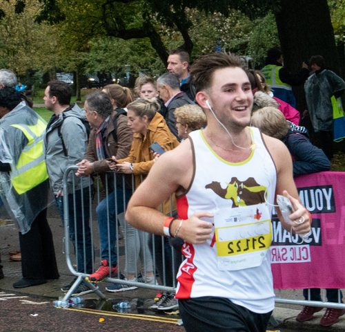 SPANA runner at the Royal Parks Half Marathon