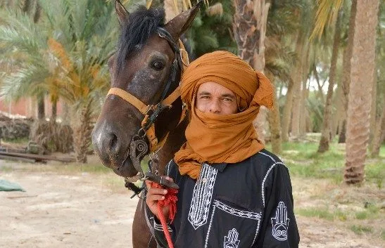 Saber and Mohamed after treatment in Tunisia