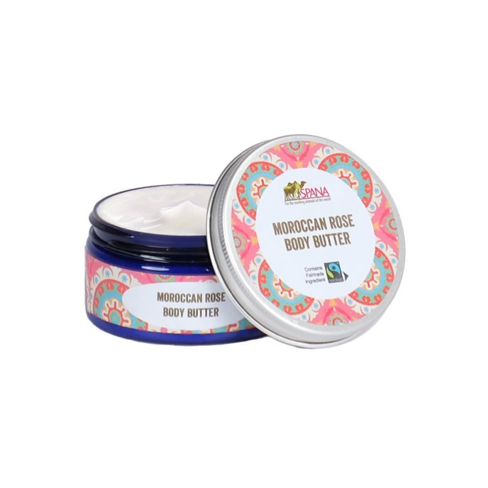 Moroccan Rose Body Butter open tin