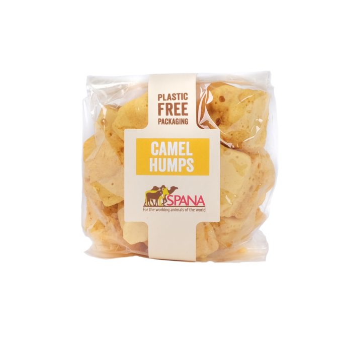 Camel hump sweets in plastic-free pack