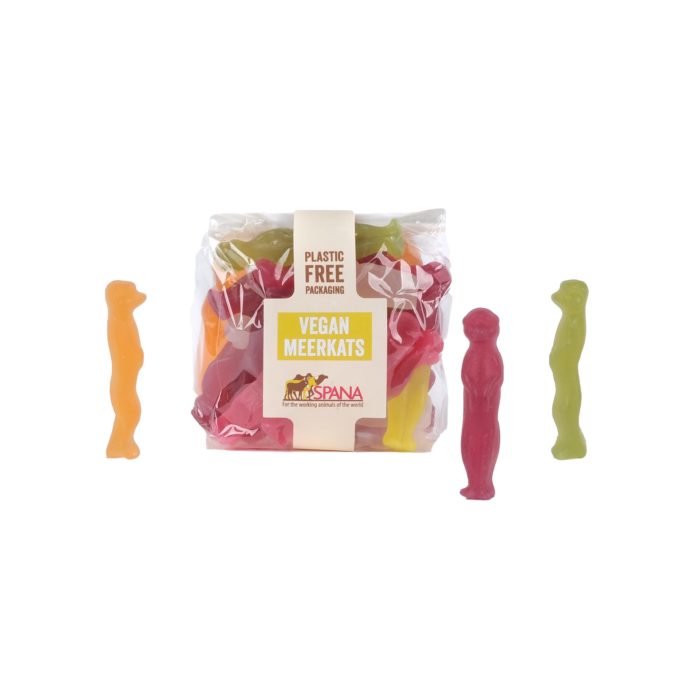 Vegan jelly sweets in plastic-free packaging