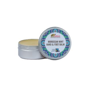 Moroccan Mint Hand and Foot Balm open tin