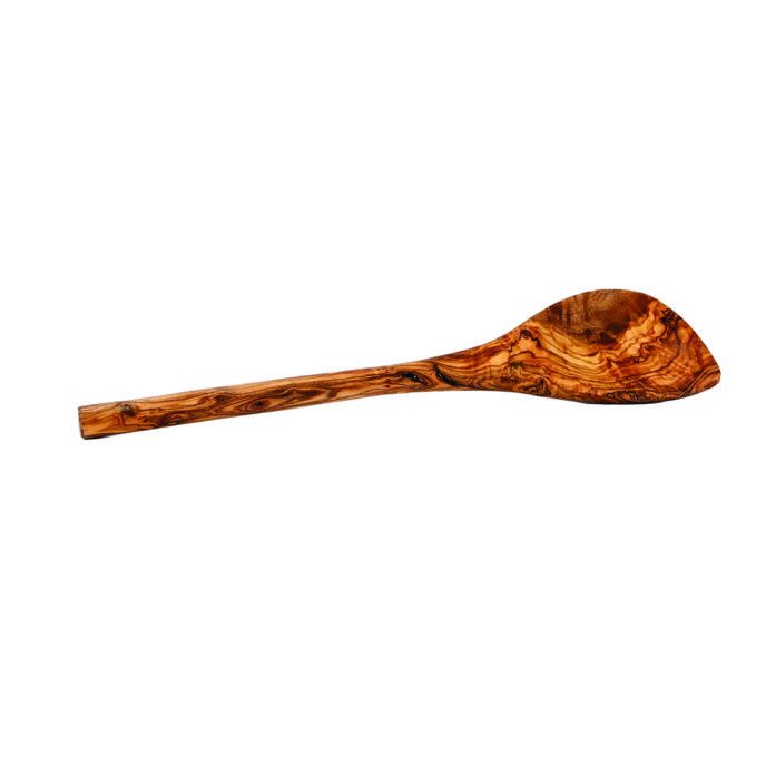 Image of a Tunisian olive wood wooden spoon