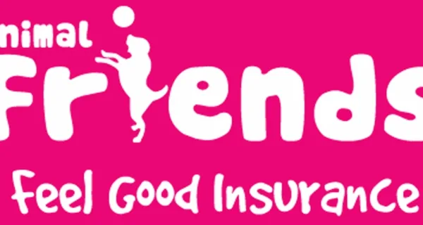 Logo 'Animal friends feel good insurance'