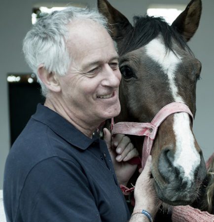 Jeremy Hulme and a horse