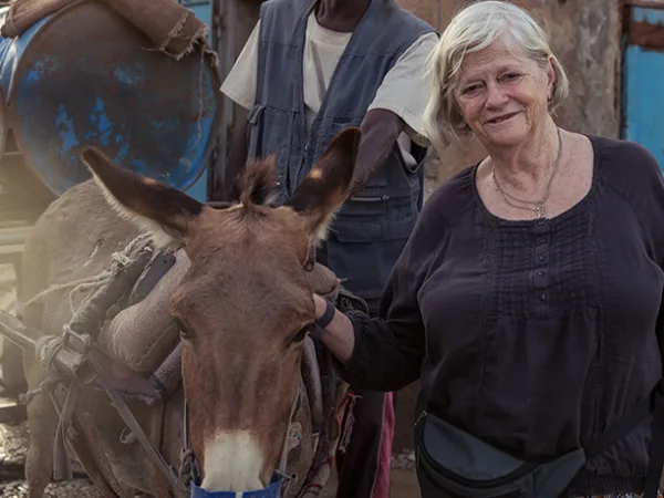 Ann Widdecombe in Mauritania