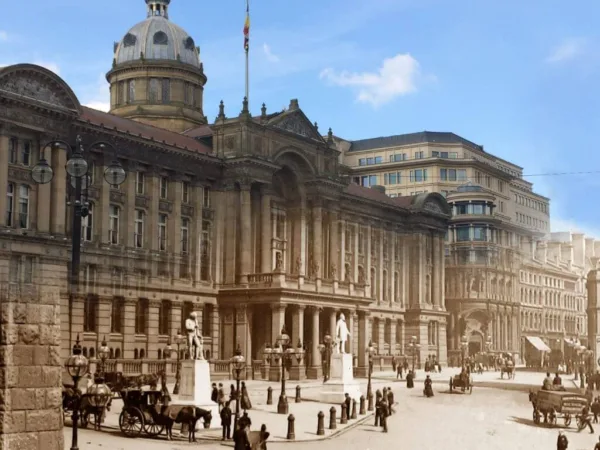 Working animals at Council House, Birmingham
