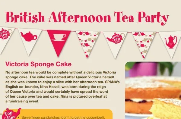 world tea party british afternoon tea party