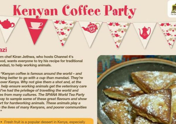 world tea party kenyan coffee party