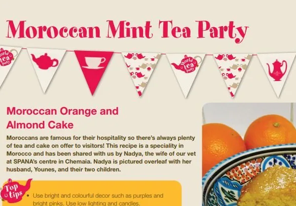 world tea party moroccan mint tea party