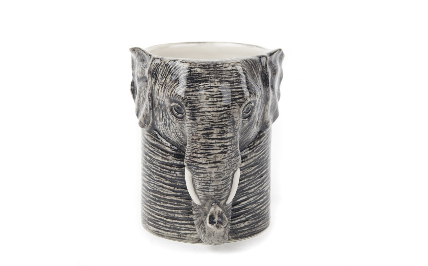 Ceramic Elephant Pot Support Working Animals SPANA